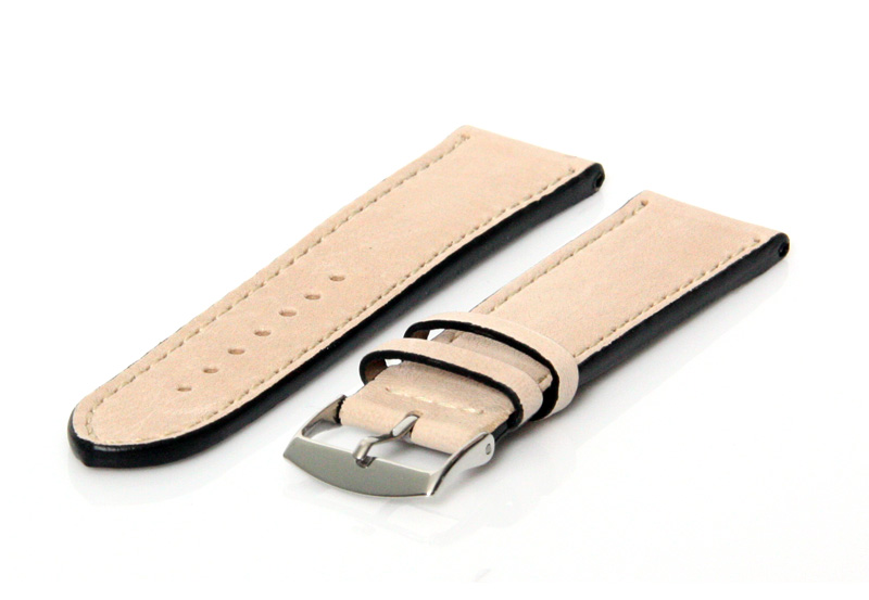 Horlogeband 20mm beige