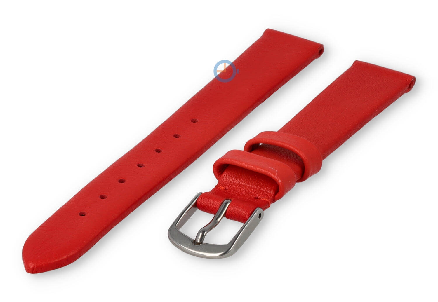 Naadloze en gladde horlogeband 14mm - rood
