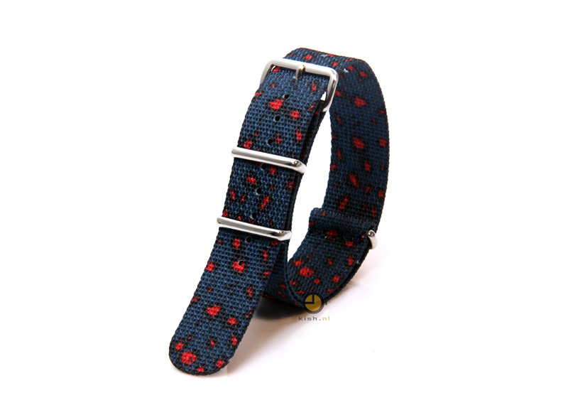 Hypergrand horlogeband 20mm Miliband Leopard