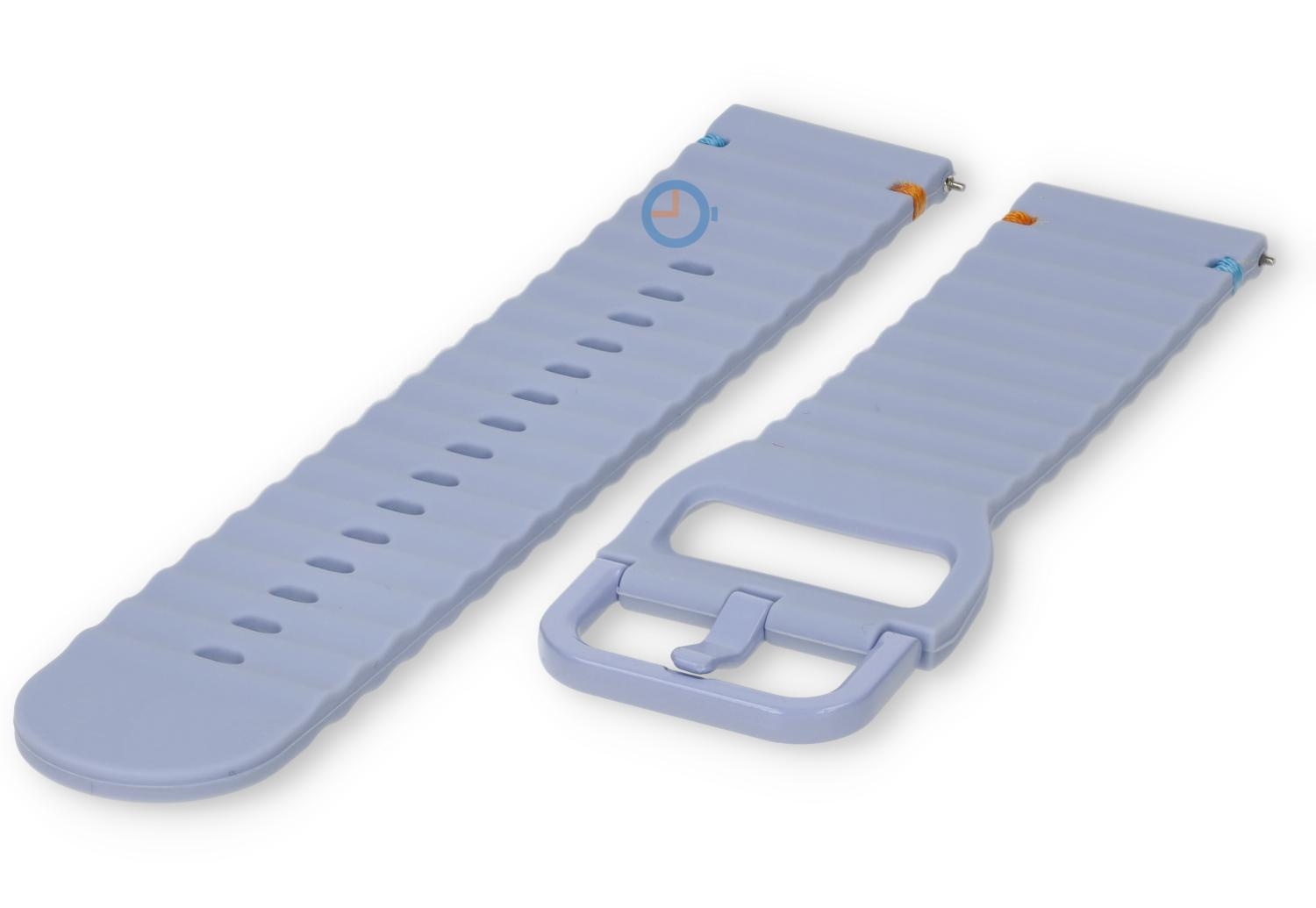 Tuck under siliconen bandje: 22mm lightblue
