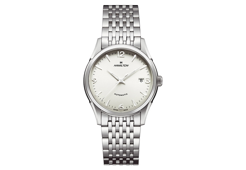 Hamilton horlogeband H38415181 - zilver staal