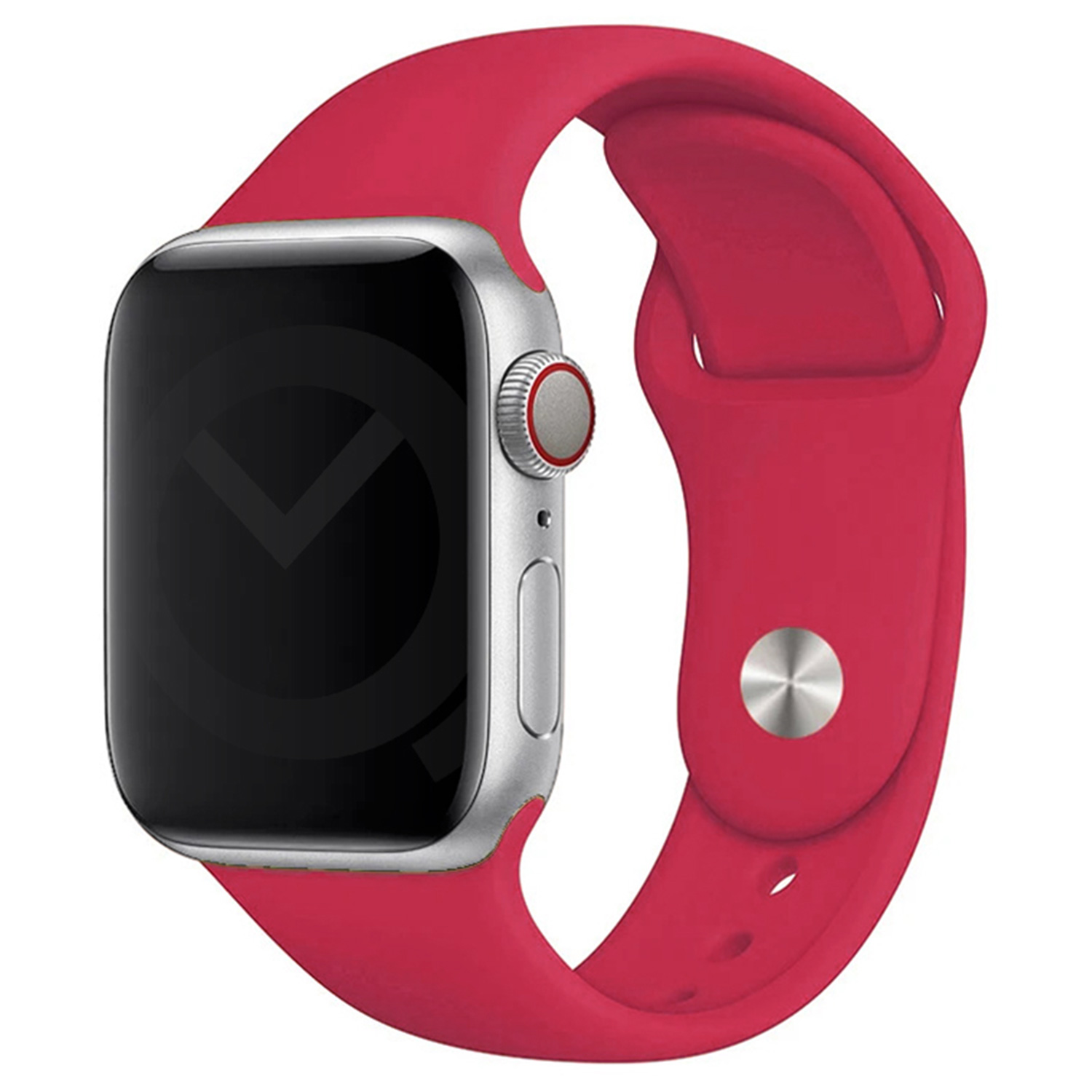 Siliconen horlogeband Apple Watch - Cherry Pink - 44/45/46/49mm (M/L)
