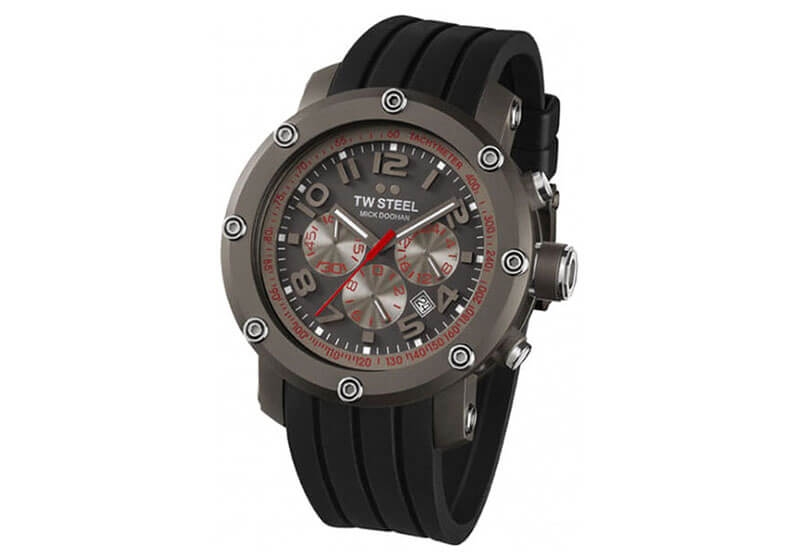 TW Steel Grandeur Tech TW612 horlogeband zwart XL - 22mm