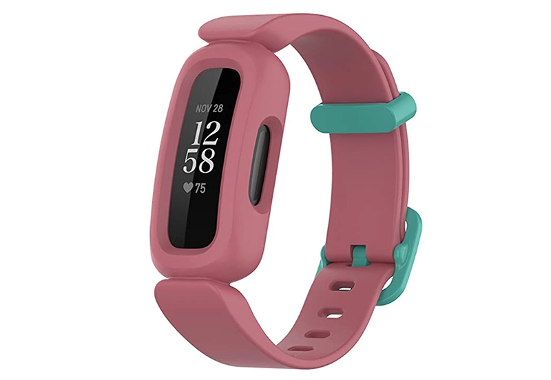 Fitbit Ace 3 bandje voor kinderen - framboos/mint