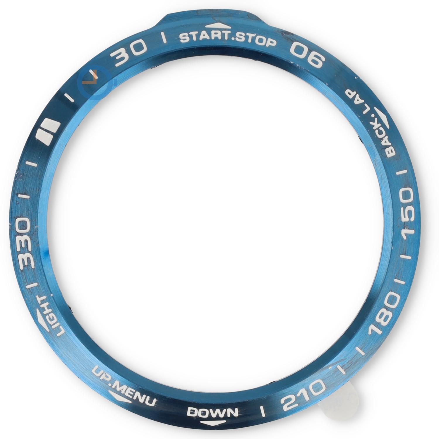 Stalen bezel cover Garmin Fenix 6X - blue