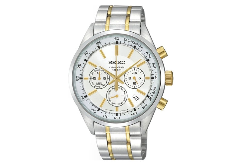Horlogeband origineel voor Seiko horloge SSB043P1
