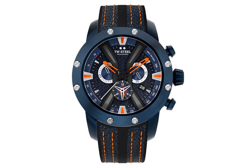 Horlogeband TW Steel GT11 - Blauw