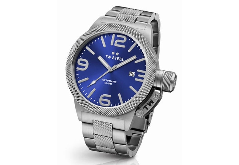 TW Steel Canteen CB15 horlogeband zilver - 22 mm