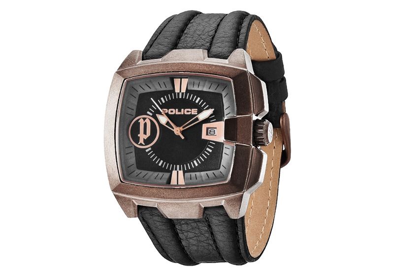 Police horlogeband 13895JSQBR-02