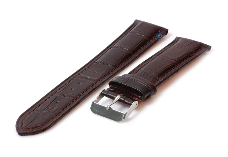 Universeel bandje voor Jacques Lemans - 22mm - donkerbruin