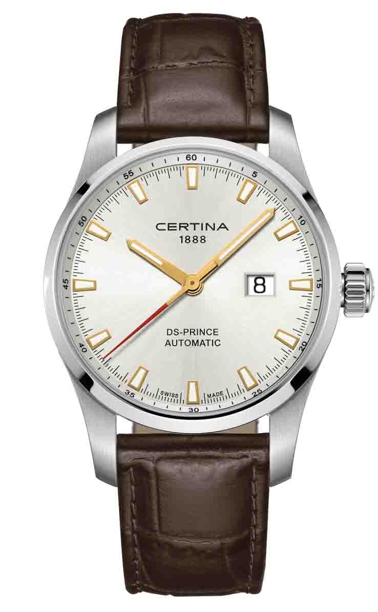 Certina bandje C0084261603100A 21/18mm zonder sluiting bruin leer