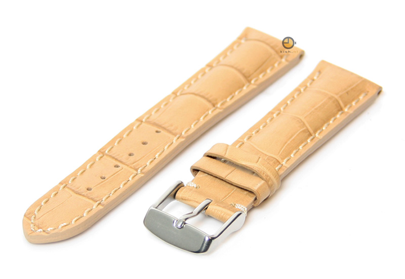 Horlogeband 20mm Beige