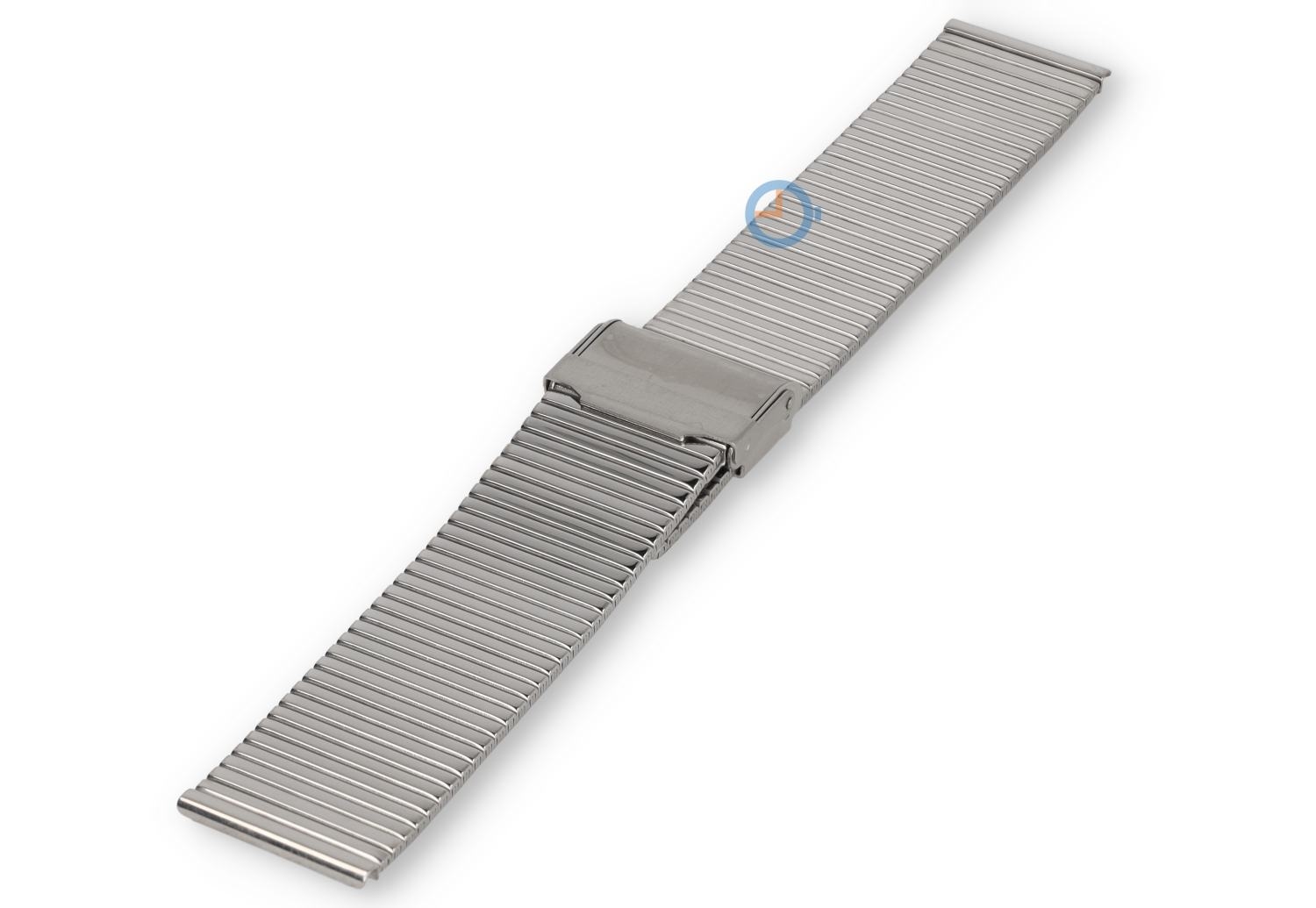 Klassiek stalen horlogebandje - 22mm - zilver