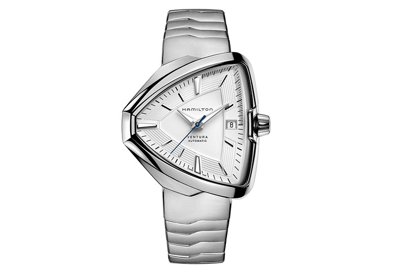 Hamilton horlogeband H24505111 - zilver staal