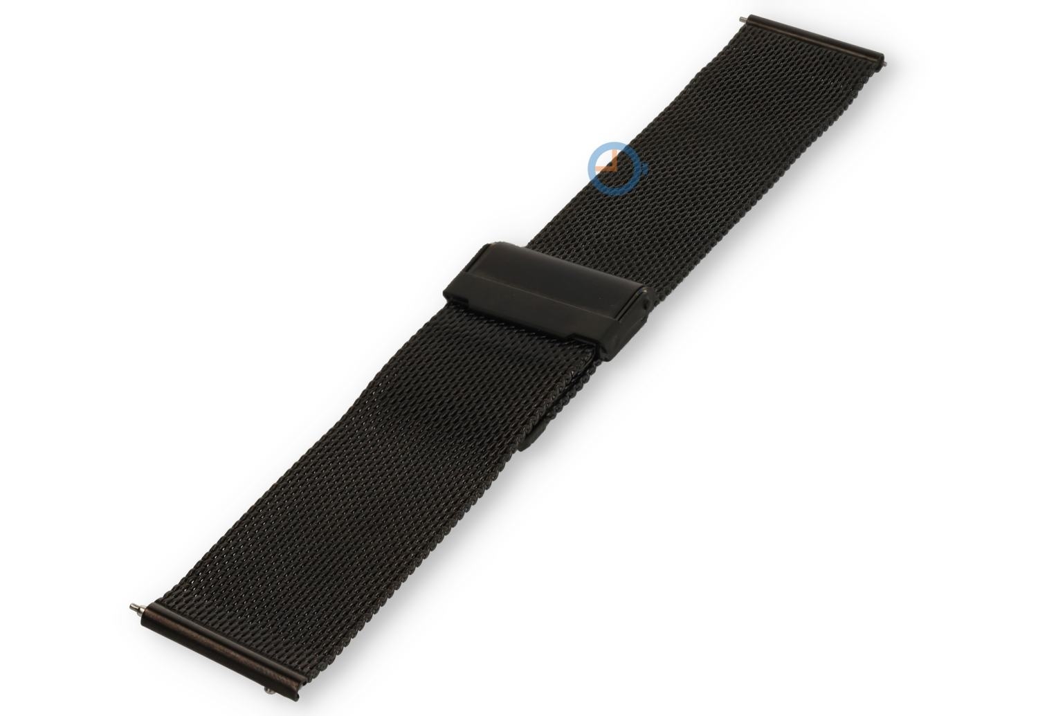 Milanees bandje met quick switch - 22mm - black