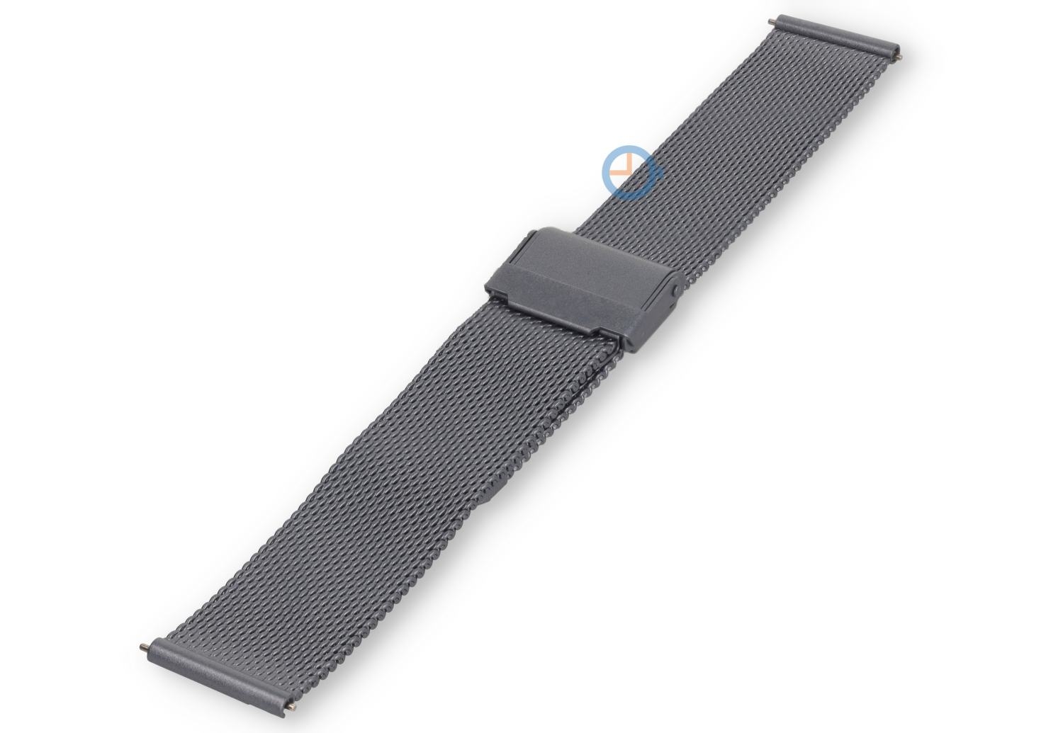 Horlogeband Violet Hamden - 18mm - smoke grey