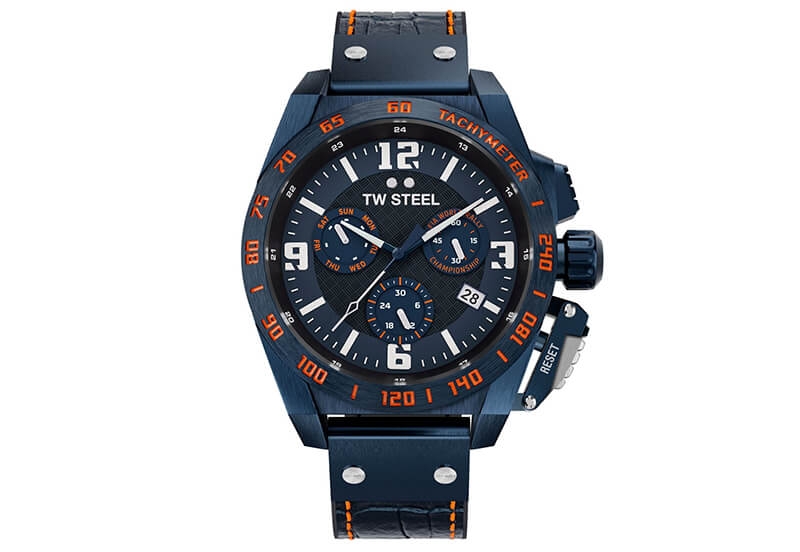 Horlogeband TW Steel TW1020 - Blauw