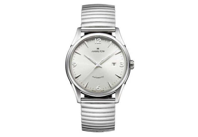 Hamilton horlogeband H38715281 - zilver staal