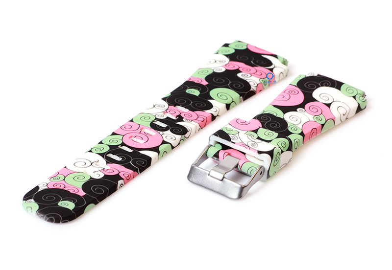 Samsung Galaxy 46mm horlogeband met swirlprint