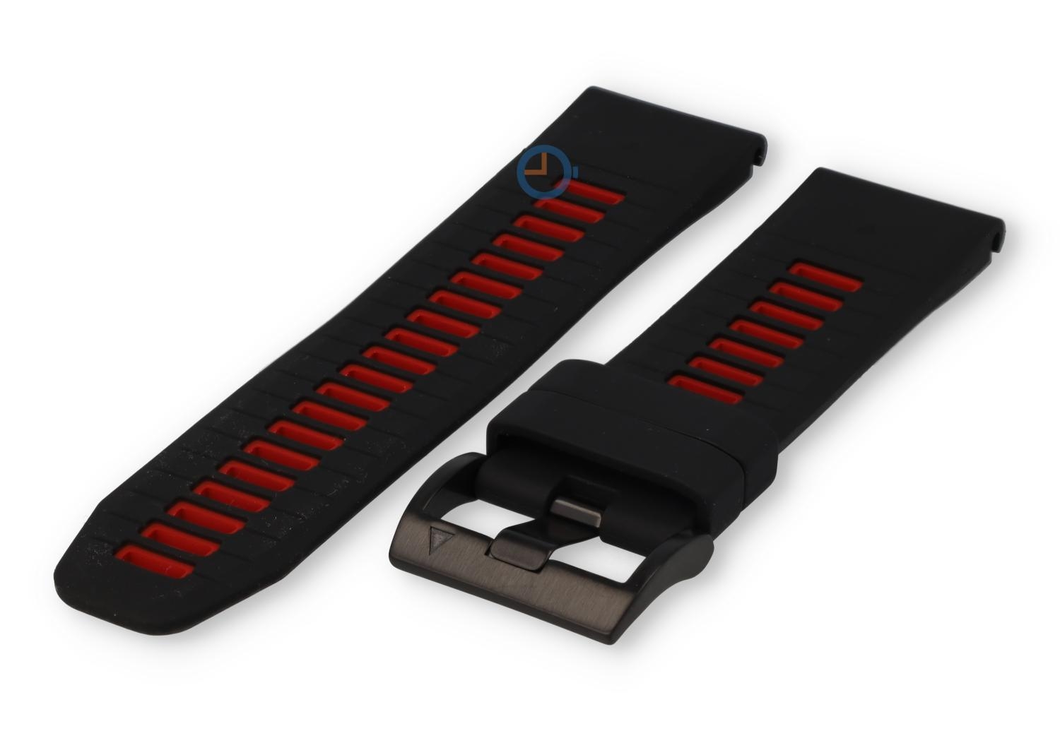 Garmin Instinct 3 - 50mm bandje - zwart/rood