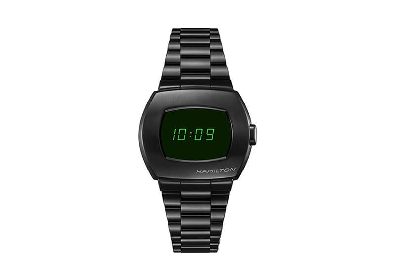 Hamilton horlogeband H52434130 - zwart staal