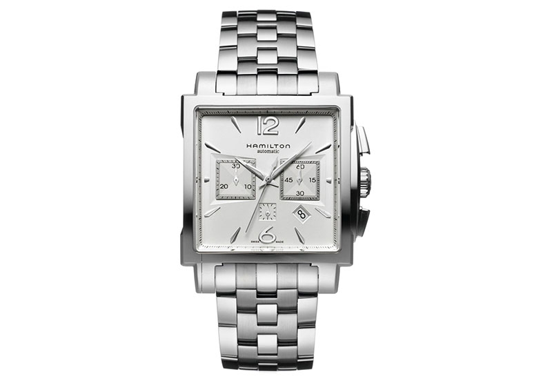 Hamilton horlogeband H32666155 - zilver staal