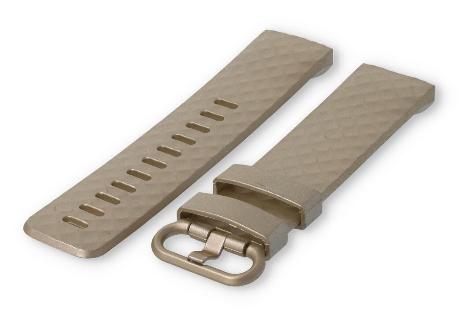 Goudkleurig bandje Fitbit Charge 3/4 - Maat: S