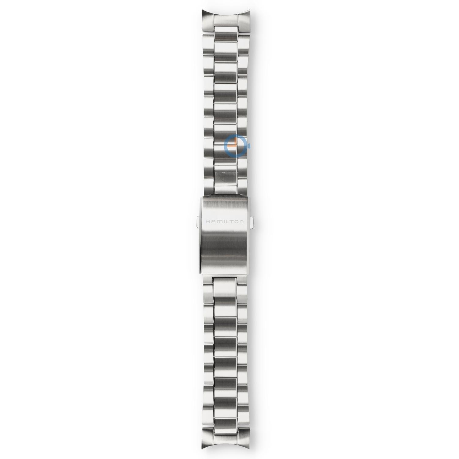 Hamilton horlogeband H82505140 - zilver staal