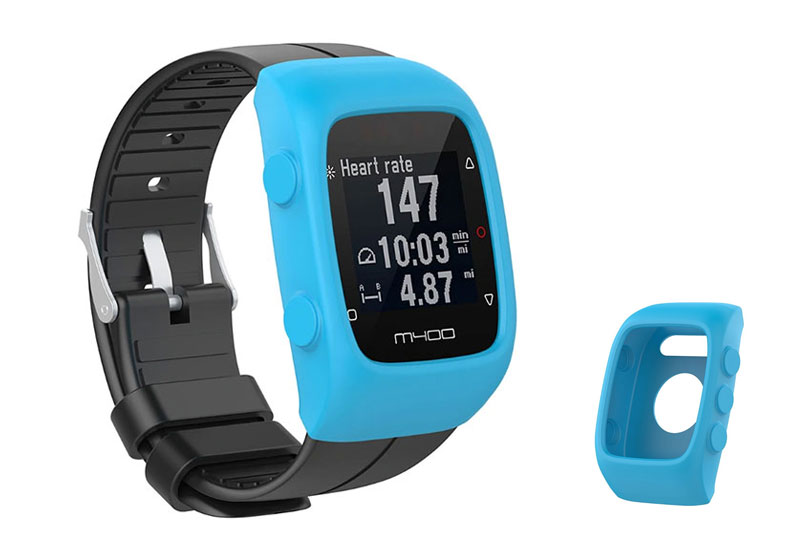 Polar M400/M430 beschermhoesje licht blauw