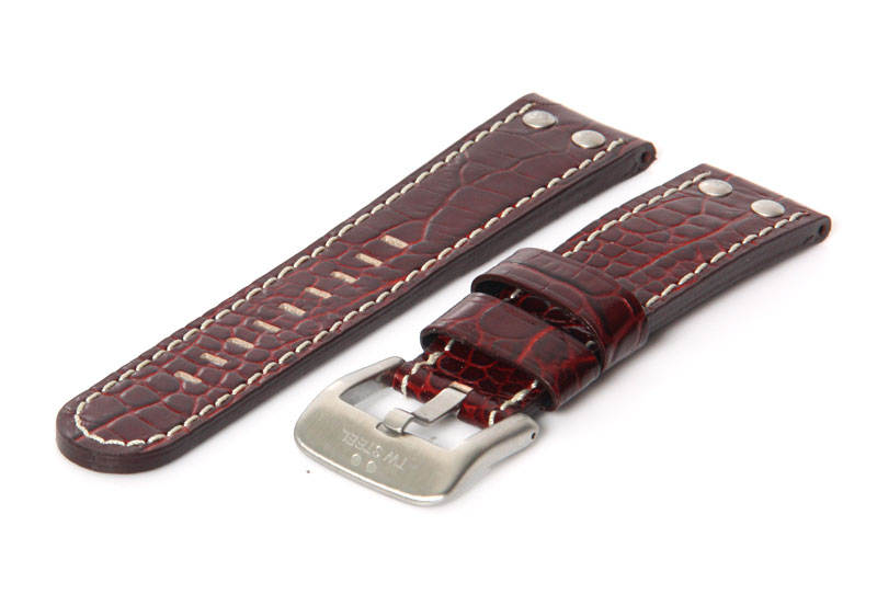 Horlogeband TW STEEL Canteen bruin (22mm)