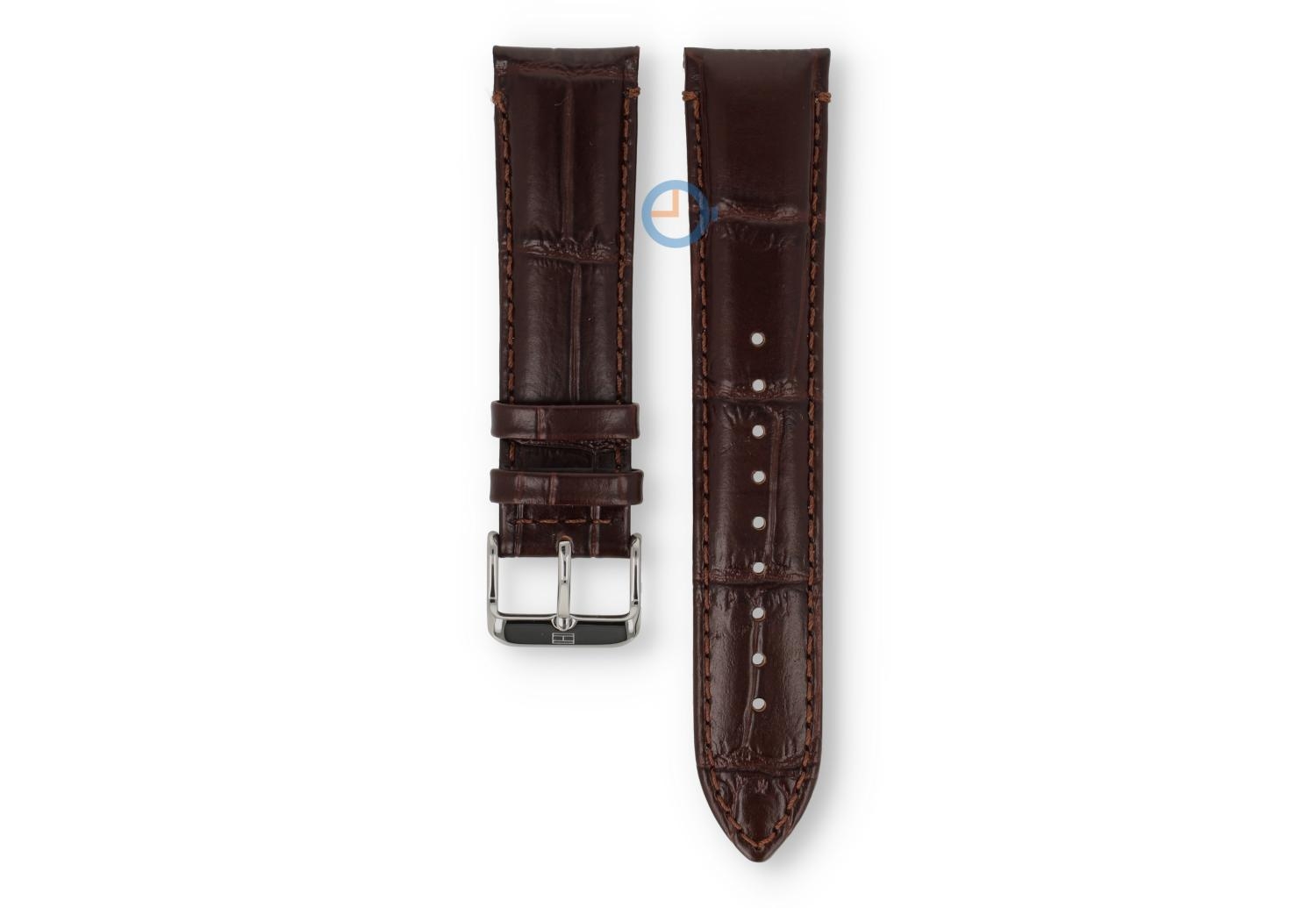 Tommy Hilfiger 22mm horlogeband bruin