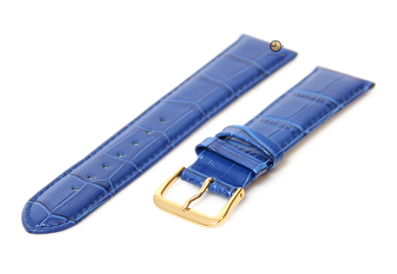 Horlogeband 16mm blauw