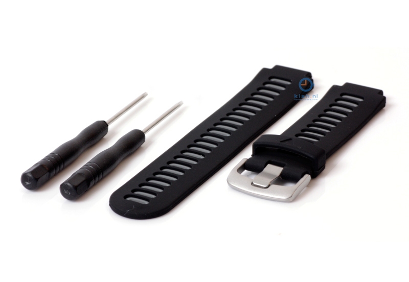 Garmin Forerunner 735XT horlogeband zwart/grijs