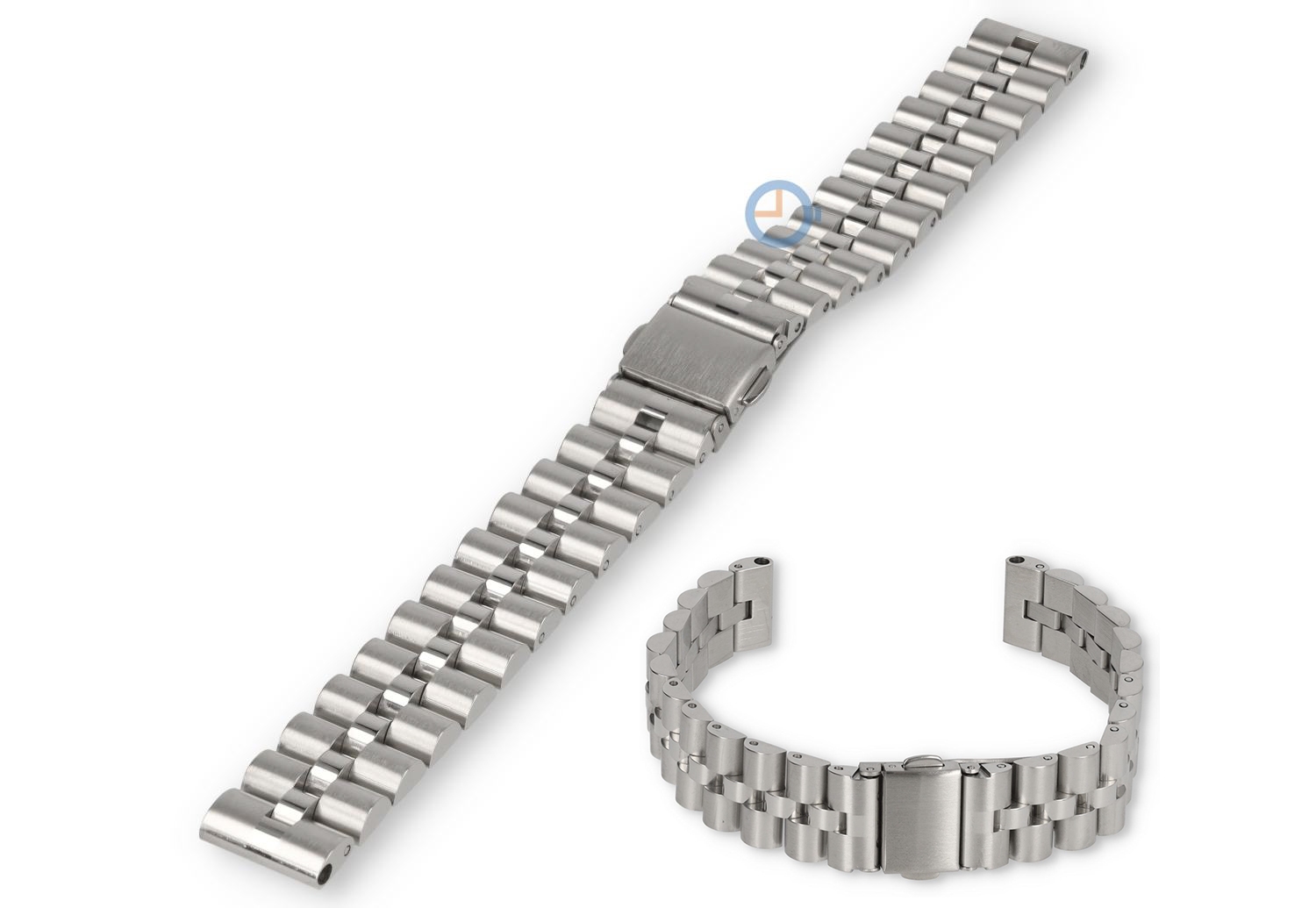 14mm Rolex President's band - zilver staal