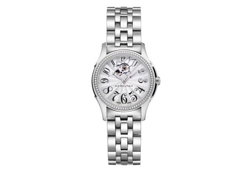 Hamilton horlogeband H32355183 - zilver staal