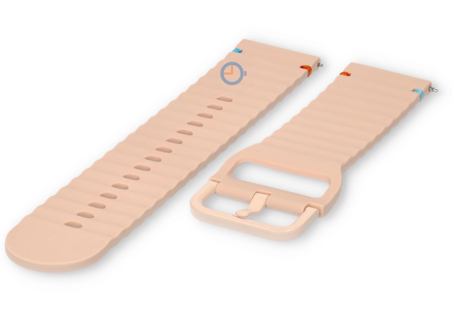 Tuck under siliconen bandje: 20mm pink
