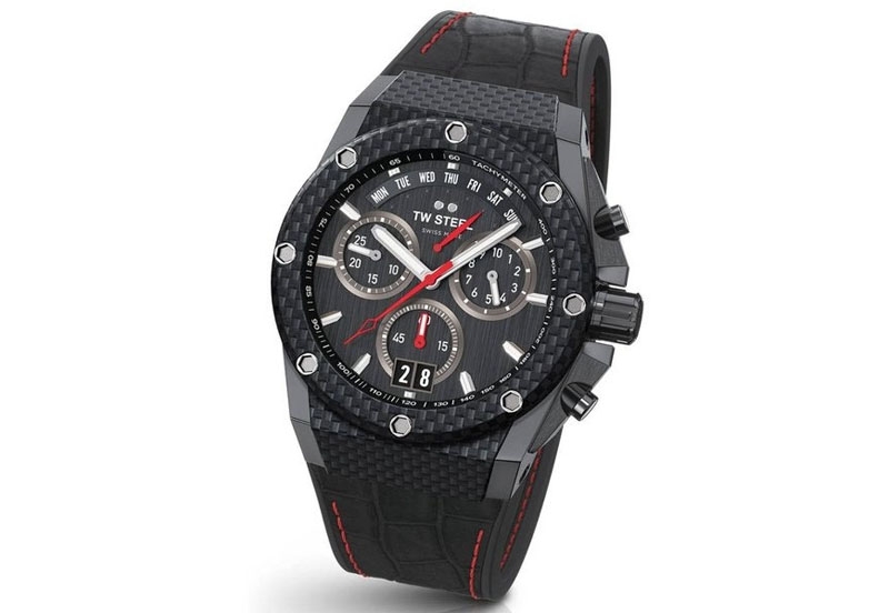 TW Steel Ace Genesis ACE114 horlogeband zwart - 30mm