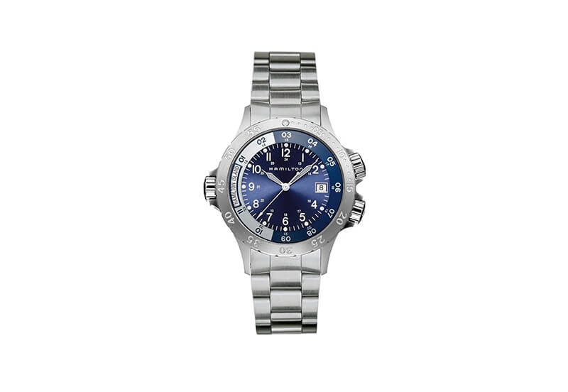 Hamilton horlogeband H74541143 - zilver staal